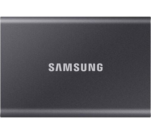 SAMSUNG T7 Portable External SSD - 2 TB, Grey, Silver/Grey