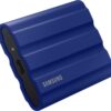 SAMSUNG T7 Shield Portable External SSD - 2 TB, Blue, Blue