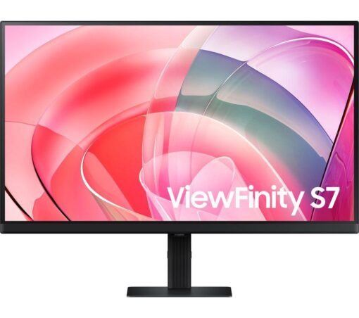 SAMSUNG ViewFinity S7 LS27D700EAUXXU 4K Ultra HD 27" IPS LCD Monitor - Black, Black