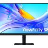 SAMSUNG ViewFinity S8 LS27D800UAUXXU 4K Ultra HD 27" IPS LCD Monitor - Black, Black