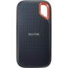 SANDISK Extreme Portable External SSD V2 - 4 TB, Black, Black