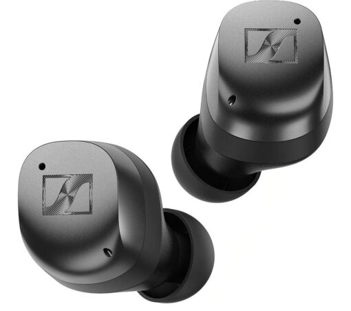 SENNHEISER Momentum MTW4 Wireless Bluetooth Noise-Cancelling Sports Earbuds - Black & Graphite, Black