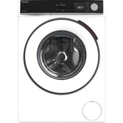 SHARP ES-NFB014DWNA-EN 10 kg 1400 Spin Washing Machine - White, White