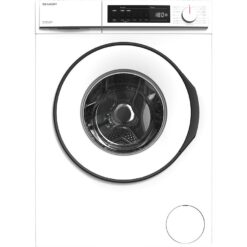 SHARP ES-NFB814BWNA 8 kg 1400 Spin Washing Machine - White, White