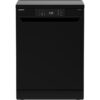 SHARP QW-NA1CF47EB-EN Full-size Dishwasher - Black, Black