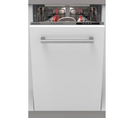 SHARP QW-NS14I49EX-EN Slimline Fully Integrated Dishwasher