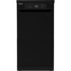 SHARP QW-NS1CF49EB-EN Slimline Dishwasher - Black, Black