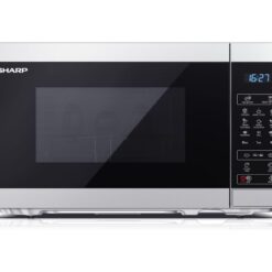 SHARP YC-MG02U-S Microwave with Grill - Silver, Silver/Grey