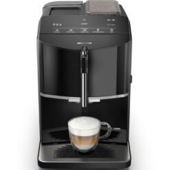 SIEMENS TF301G19 EQ300 Bean to Cup Fully Automatic Freestanding Coffee Machine - Piano Black, Black