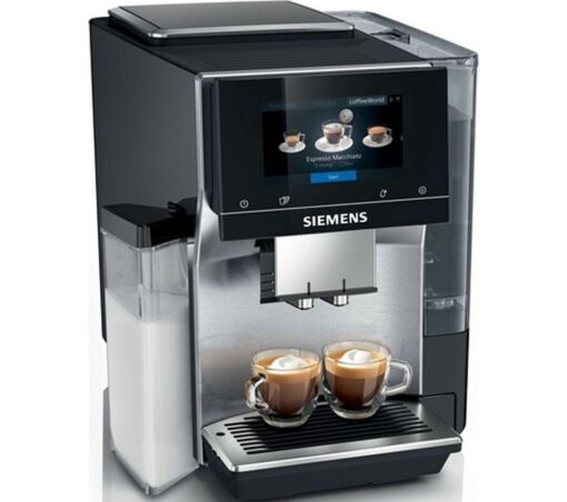 SIEMENS TQ713GB3 EQ700 Bean to Cup Coffee Machine - Silver, Silver/Grey