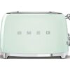 SMEG 50's Retro Style TSF03PGUK 4-Slice Toaster - Green