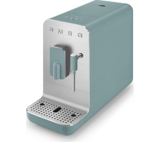 SMEG BCC02EGMUK Bean to Cup Coffee Machine - Matte Green, Green