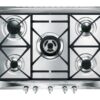 SMEG Cucina SR275XGH2 69 cm Gas Hob - Stainless Steel, Stainless Steel