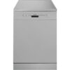 SMEG DFD352CS Full-size Dishwasher - Silver, Silver/Grey