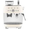 SMEG EGF03CRUK Bean to Cup Coffee Machine - Cream, Cream