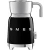 SMEG MFF11BLUK Electric Milk Frother - Black, Black