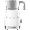 SMEG MFF11WHUK Electric Milk Frother - White, White