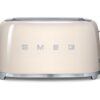 SMEG TSF02CRUK 4-Slice Toaster - Cream, Cream