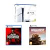 SONY PlayStation 5 (Model Group - Slim), Wreckfest & Call of Duty: Modern Warfare III Bundle, White