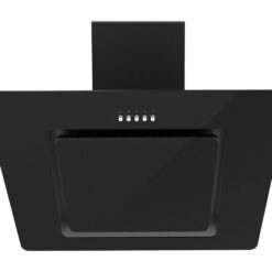 STATESMAN ACH60BL Chimney Cooker Hood - Black Glass, Black