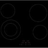 STATESMAN CHZ460T 59 cm Electric Ceramic Hob - Black, Black