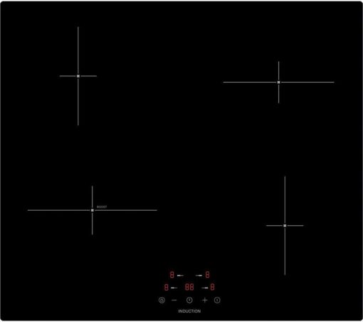 STATESMAN IHZ460 60 cm Electric Induction Hob - Black, Black