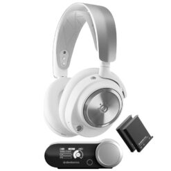 STEELSERIES Arctis Nova Pro Wireless 7.1 Gaming Headset for PlayStation & PC - White, White