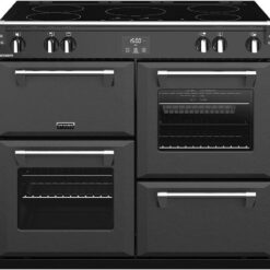 STOVES ST Richmond S1000Ei MK22 Electric Induction Range Cooker - Anthracite & Chrome, Silver/Grey