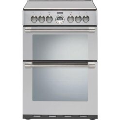 STOVES Sterling 600E Electric Ceramic Mini Range Cooker - Stainless Steel & Chrome, Stainless Steel