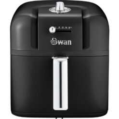 SWAN Retro SD10510BN Air Fryer - Black, Black