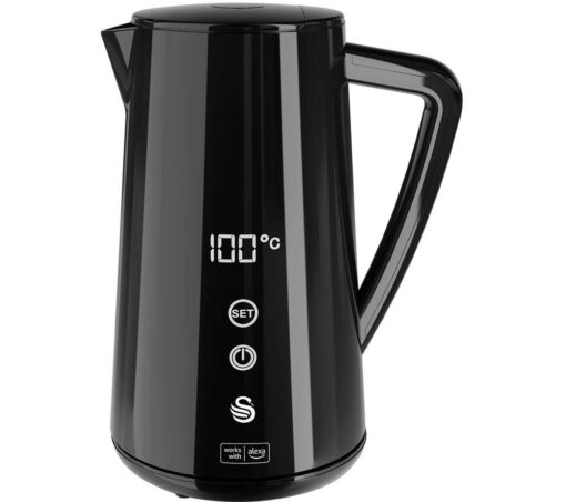 SWAN SK14650BLKN Smart Jug Kettle - Black