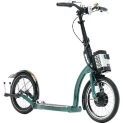 SWIFTY SCOOTERS ONE-e Electric Folding Scooter - Forest Green, Green