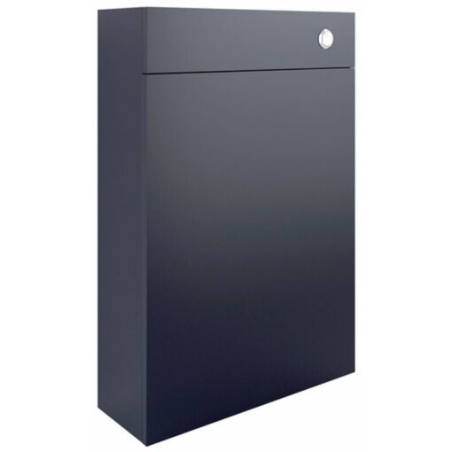 Signature Bergen Slim Back to Wall WC Toilet Unit 600mm Wide - Matt Indigo Blue