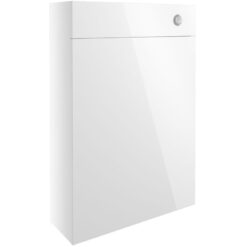 Signature - Oslo Slim Back to Wall wc Toilet Unit 600mm Wide - White Gloss