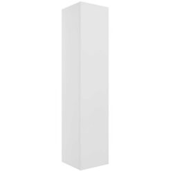 Signature Umea Wall Hung 1-Door Tall Unit 350mm Wide - Matt White