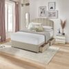 Silentnight Double 4 Drawer Divan Bed Base - Sandstone