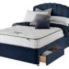 Silentnight Memory Kingsize 2 Drawer Divan Bed - Blue