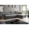 Silva Right Hand Facing Corner Sofa Bed - Grey