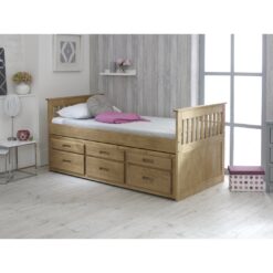 Single (3') Mate's & Captain's Bed with Trundle