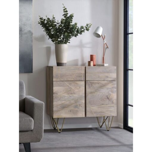 Small Sideboard Dallas Light Mango - Light Wood