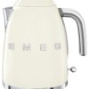 Smeg KLF03CRUK 50's Style Retro Kettle - Cream