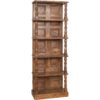 Solid wood bookcase