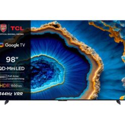 TCL 98C805K 98" Smart 4K Ultra HD HDR Mini LED QLED TV with Google Assistant, Black