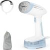 TEFAL Access Steam Pocket DT3041 Clothes Steamer - White & Sky Blue, Blue,White