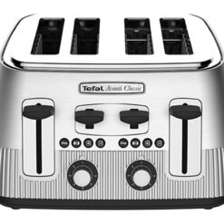 TEFAL Avanti Classic TT780E40 4-Slice Toaster - Silver, Silver/Grey