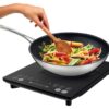 TEFAL Everyday Slim IH210840 Portable Induction Hob - Black, Black