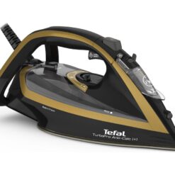 TEFAL Ultimate Turbo Pro Anti-Scale FV5696G0 Steam Iron - Black & Gold