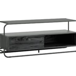 TEKNIK Metro 1300 mm TV Stand - Black & Elm, Black