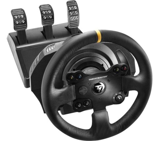 THRUSTMASTER TX Leather Edition Racing Wheel & Pedals - Black