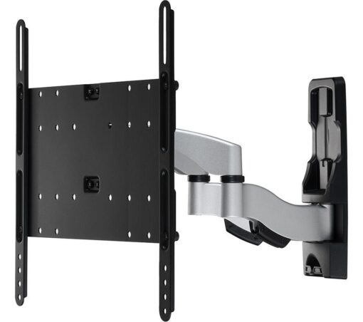 TITAN Ultra Slim Pro L Full Motion 55" TV Bracket, Silver/Grey,Black